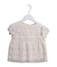 A White Short Sleeve Tops from Bonpoint in size 3T for girl. (Front View)