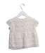 A White Short Sleeve Tops from Bonpoint in size 3T for girl. (Back View)