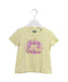 A Yellow Short Sleeve T Shirts from Juicy Couture in size 4T for girl. (Front View)