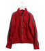 A Red Lightweight Jackets from Calvin Klein in size 10Y for boy. (Front View)