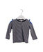 A Navy Long Sleeve Tops from Seed in size 18-24M for girl. (Front View)