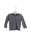 A Navy Long Sleeve Tops from Seed in size 18-24M for girl. (Front View)