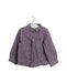 A Burgundy Shirts from Jacadi in size 18-24M for boy. (Front View)