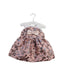 A Pink Sleeveless Dresses from Hucklebones in size 6-12M for girl. (Front View)
