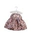 A Pink Sleeveless Dresses from Hucklebones in size 6-12M for girl. (Front View)