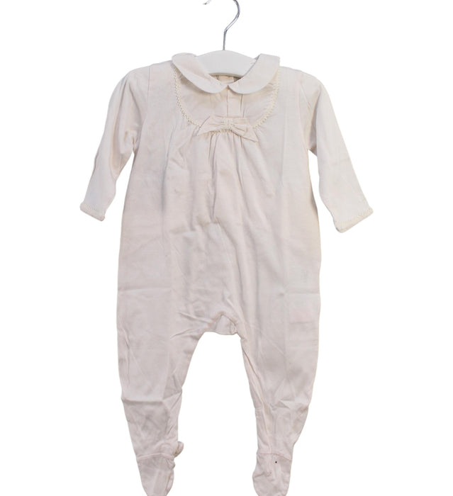 A Pink Onesies from Chloe in size 3-6M for girl. (Front View)
