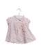 A Pink Short Sleeve Tops from Jacadi in size 3-6M for girl. (Front View)