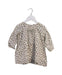 A Ivory Long Sleeve Dresses from Bonpoint in size 2T for girl. (Front View)