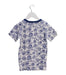 A Blue Short Sleeve T Shirts from Petit Bateau in size 10Y for boy. (Back View)