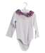 A White Long Sleeve Bodysuits from Jacadi in size 18-24M for girl. (Front View)