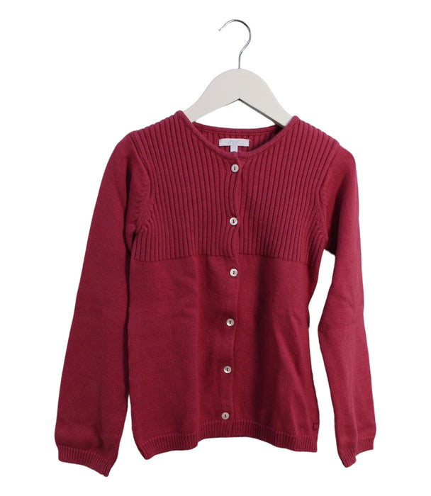 A Pink Cardigans from Jacadi in size 10Y for girl. (Front View)