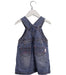 A Blue Overall Dresses from Jojo Maman Bébé in size 18-24M for girl. (Back View)