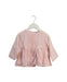 A Pink Long Sleeve Tops from Velveteen in size 3T for girl. (Front View)