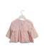A Pink Long Sleeve Tops from Velveteen in size 3T for girl. (Back View)