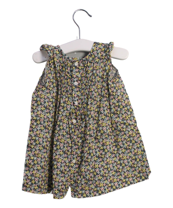 A Multicolour Sleeveless Tops from Bonpoint in size 6-12M for girl. (Back View)