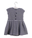 A Navy Short Sleeve Dresses from Ralph Lauren in size 6-12M for girl. (Back View)