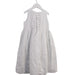 A White Sleeveless Dresses from Jacadi in size 4T for girl. (Back View)