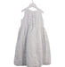 A White Sleeveless Dresses from Jacadi in size 4T for girl. (Back View)