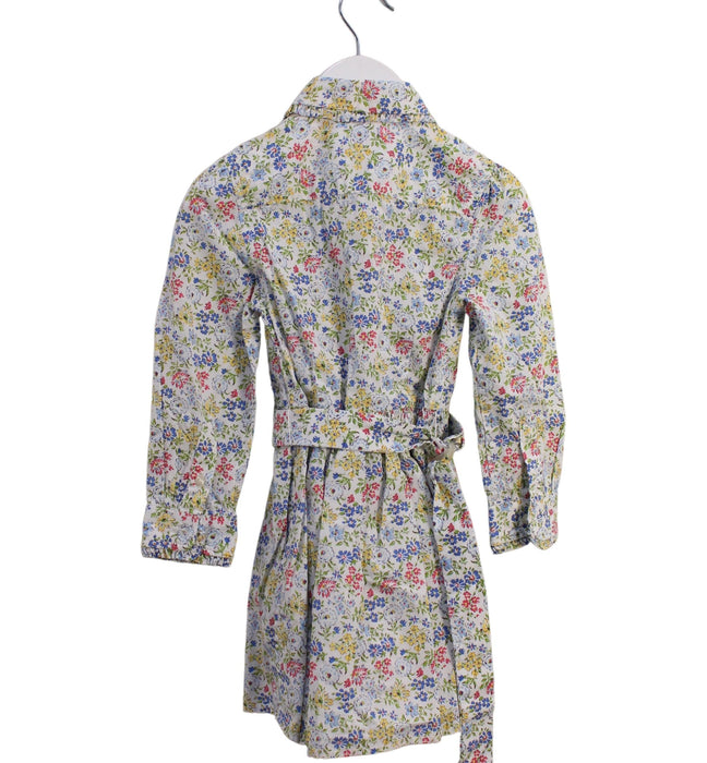 A Multicolour Long Sleeve Dresses from Polo Ralph Lauren in size 3T for girl. (Back View)