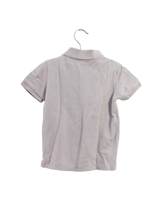 A Grey Short Sleeve Polos from Ralph Lauren in size 6-12M for boy. (Back View)