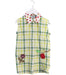 A Green Sleeveless Dresses from Dolce & Gabbana in size 6T for girl. (Front View)