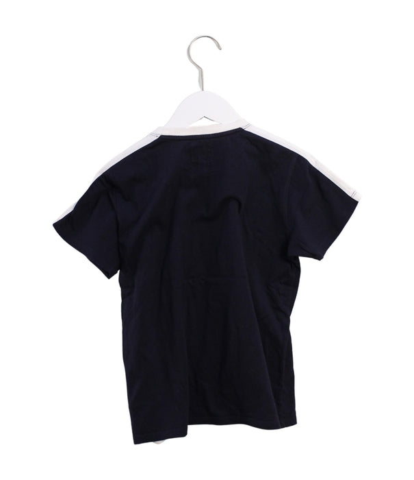 A Navy Short Sleeve T Shirts from Armani in size 8Y for boy. (Back View)