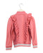 A Pink Zippered Sweatshirts from Gucci in size 3T for girl. (Front View)