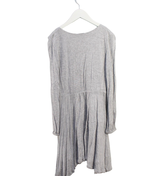 A Grey Long Sleeve Dresses from Polo Ralph Lauren in size 8Y for girl. (Back View)