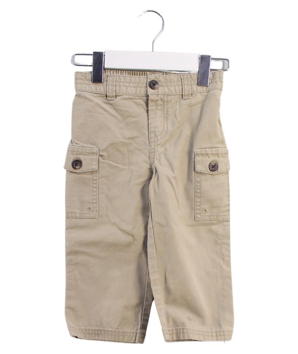 A Brown Casual Pants from Polo Ralph Lauren in size 12-18M for boy. (Front View)