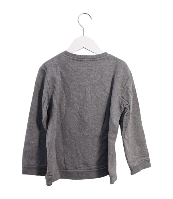 A Grey Crewneck Sweatshirts from Stella McCartney in size 8Y for boy. (Back View)