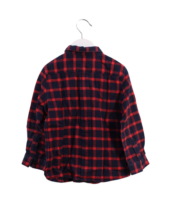 A Red Shirts from Bonpoint in size 3T for boy. (Back View)