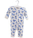 A Blue Long Sleeve Jumpsuits from Petit Bateau in size 3-6M for boy. (Front View)
