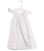 A White Sleeveless Dresses from The Little White Company in size 12-18M for girl. (Front View)