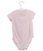 A Pink Short Sleeve Bodysuits from Seed in size 0-3M for girl. (Back View)