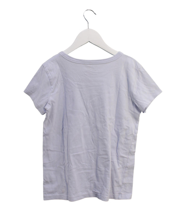 A Blue Short Sleeve T Shirts from Crewcuts in size 8Y for girl. (Back View)