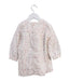 A White Long Sleeve Dresses from Bonpoint in size 2T for girl. (Back View)
