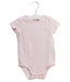 A Pink Short Sleeve Bodysuits from Ralph Lauren in size 6-12M for girl. (Front View)