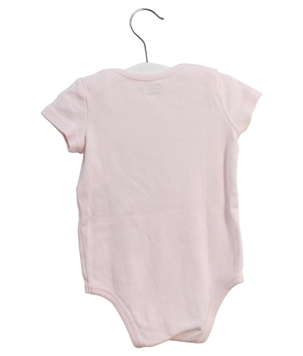 A Pink Short Sleeve Bodysuits from Ralph Lauren in size 6-12M for girl. (Back View)
