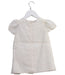 A Ivory Short Sleeve Dresses from Fendi in size 6-12M for girl. (Back View)