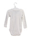 A White Long Sleeve Bodysuits from Petit Bateau in size 6-12M for boy. (Back View)