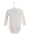 A White Long Sleeve Bodysuits from Petit Bateau in size 6-12M for boy. (Back View)