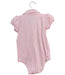 A Pink Short Sleeve Bodysuits from Ralph Lauren in size 12-18M for girl. (Back View)