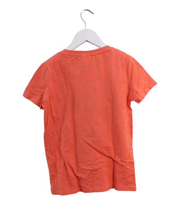 A Pink Short Sleeve T Shirts from Seed in size 7Y for girl. (Back View)