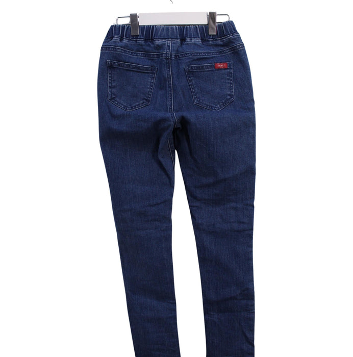 A Blue Casual Pants from Seed in size 10Y for girl. (Back View)