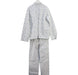 A White Pyjama Sets from Petit Bateau in size 10Y for boy. (Back View)