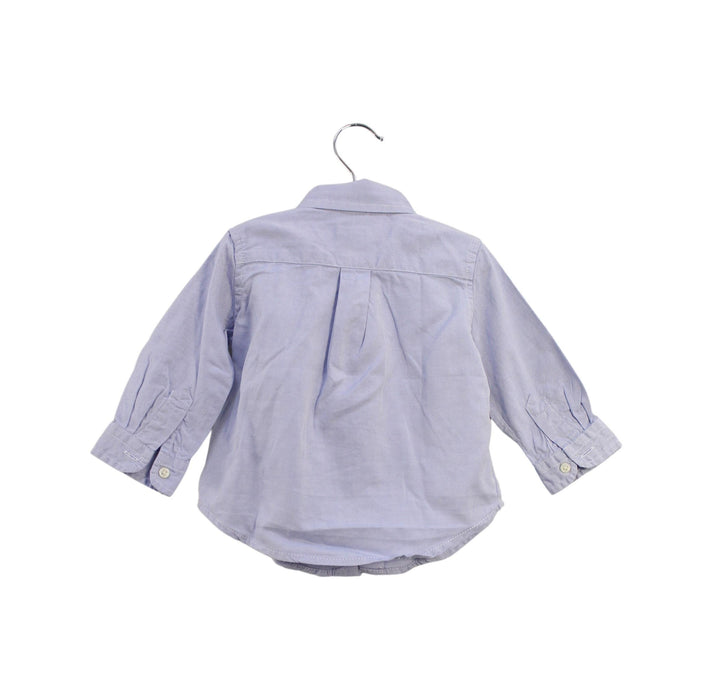 A Blue Shirts from Ralph Lauren in size 6-12M for boy. (Back View)