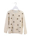 A Ivory Cardigans from Il Gufo in size 6T for girl. (Front View)