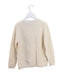 A Ivory Cardigans from Il Gufo in size 6T for girl. (Back View)