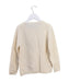 A Ivory Cardigans from Il Gufo in size 6T for girl. (Back View)