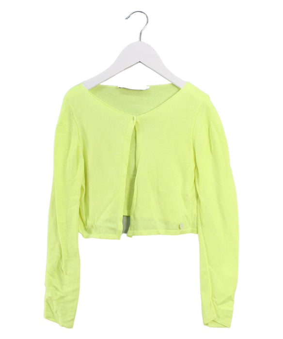A Yellow Cardigans from Dior in size 8Y for girl. (Front View)